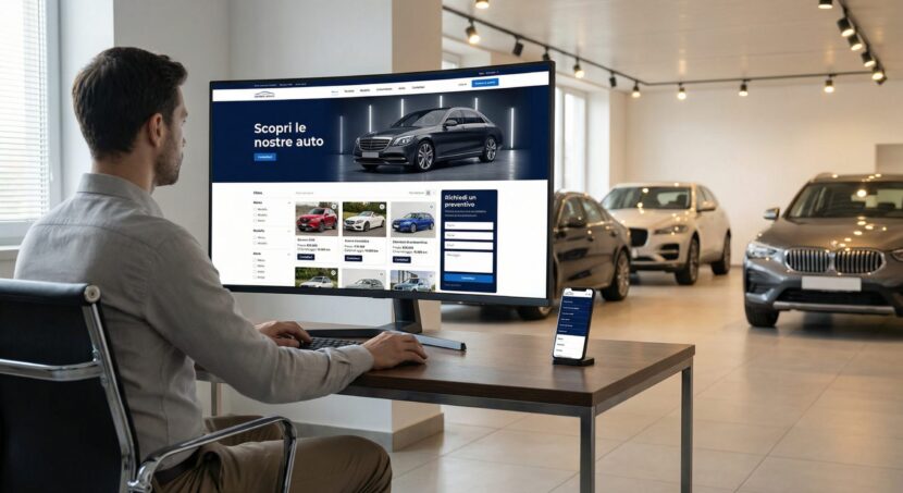 Sito web per concessionaria