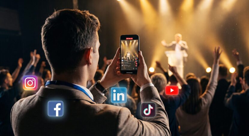 social media manager eventi