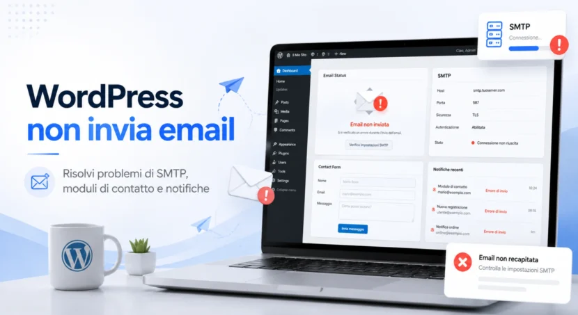 WordPress non invia email