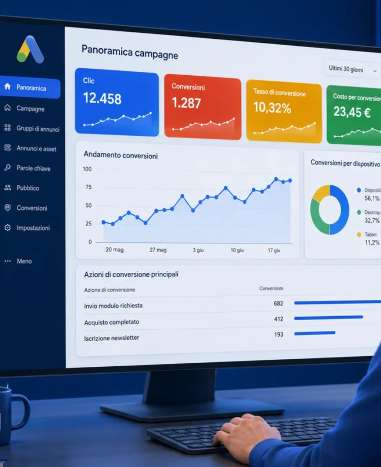 Tracking conversioni Google Ads